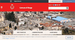 Desktop Screenshot of comune.barge.cn.it